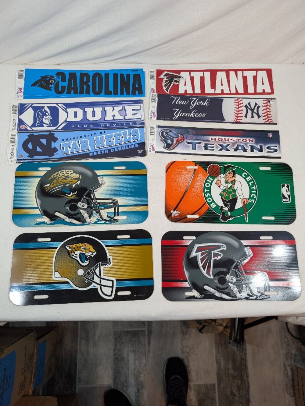 Sports Bumper Stickers & Tags